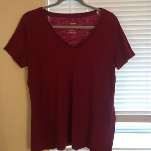 Maroon Tee